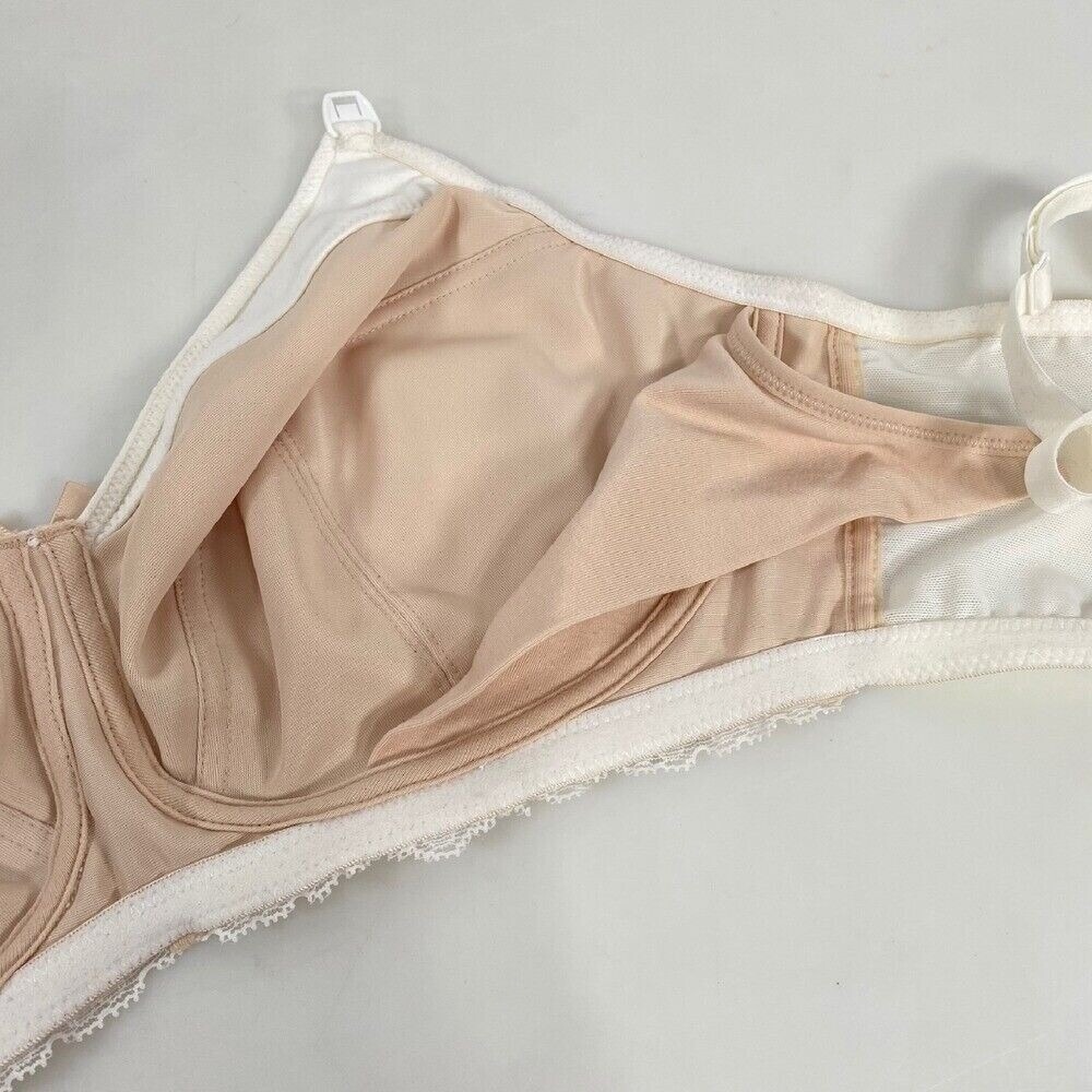 Panache Womens Sophie Nursing Bra 36DD NWT Linen Lace Wireless Adjustable Straps - Picture 8 of 15